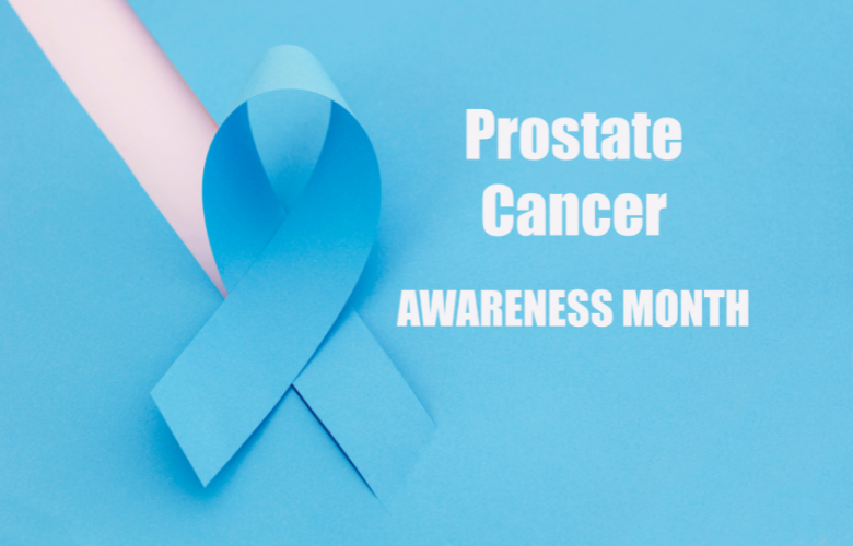 Prostate Cancer Awareness Month Ribbon